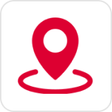 GPS map marker symbol